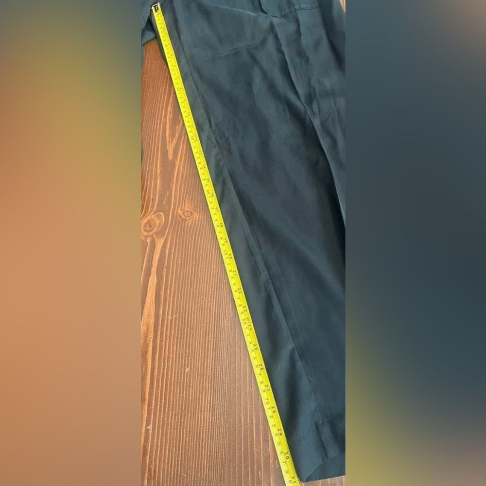 Banana Republic Wide Leg Pants Size Medium Black Tencel Elastic‎ Back NWT - Picture 6 of 8